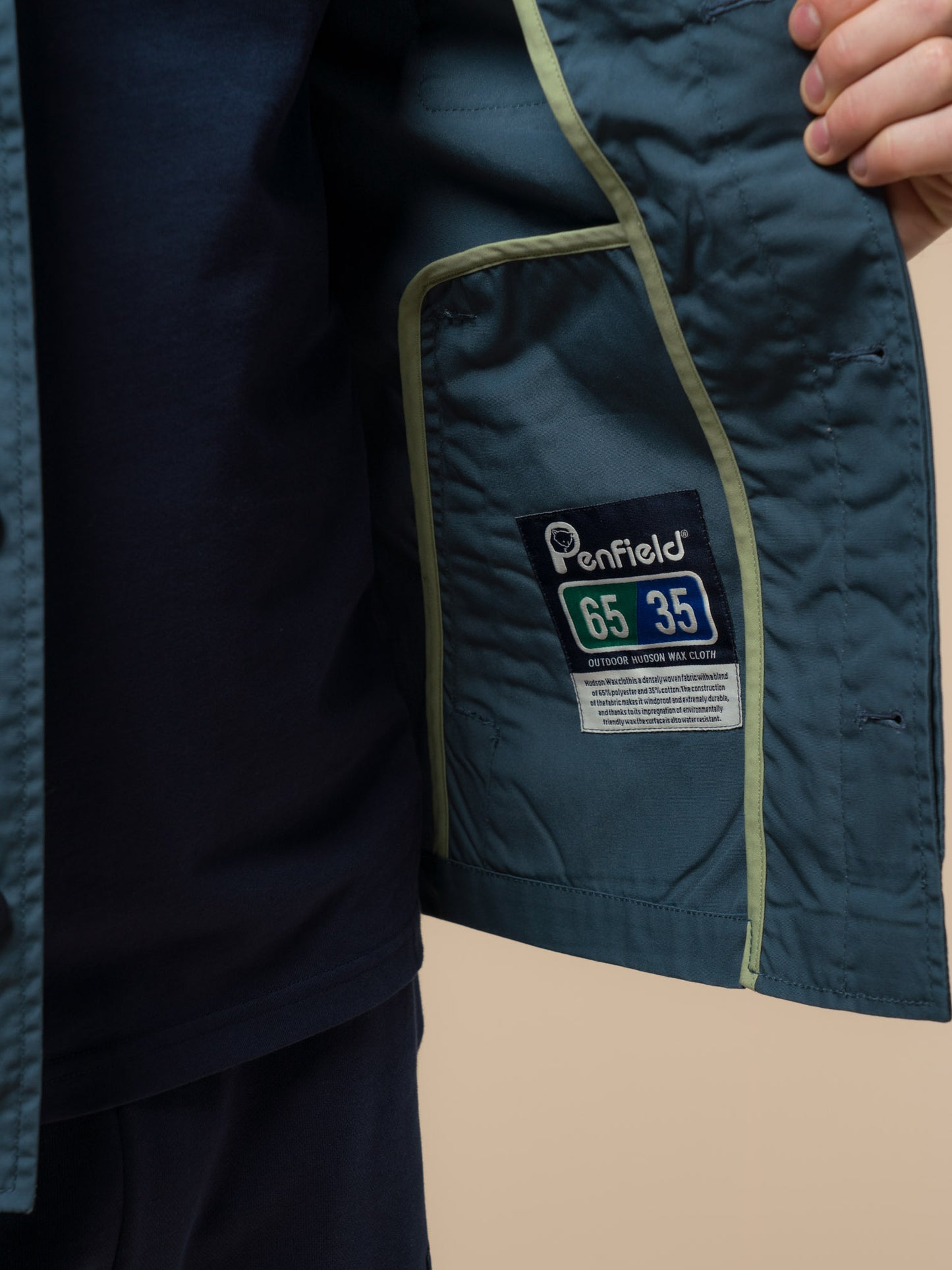 Penfield Mens Quincy Jacket in Blue Fusion