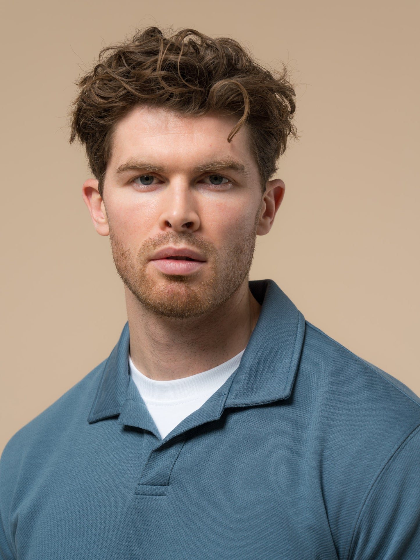 Penfield Mens Cahoon Rugby Shirt in Blue Fusion