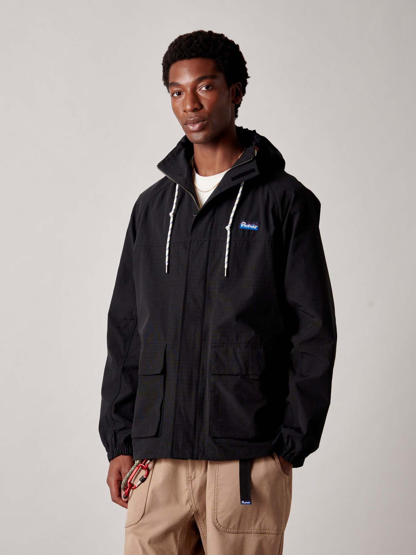 Meadow Showerproof Jacket in Black
