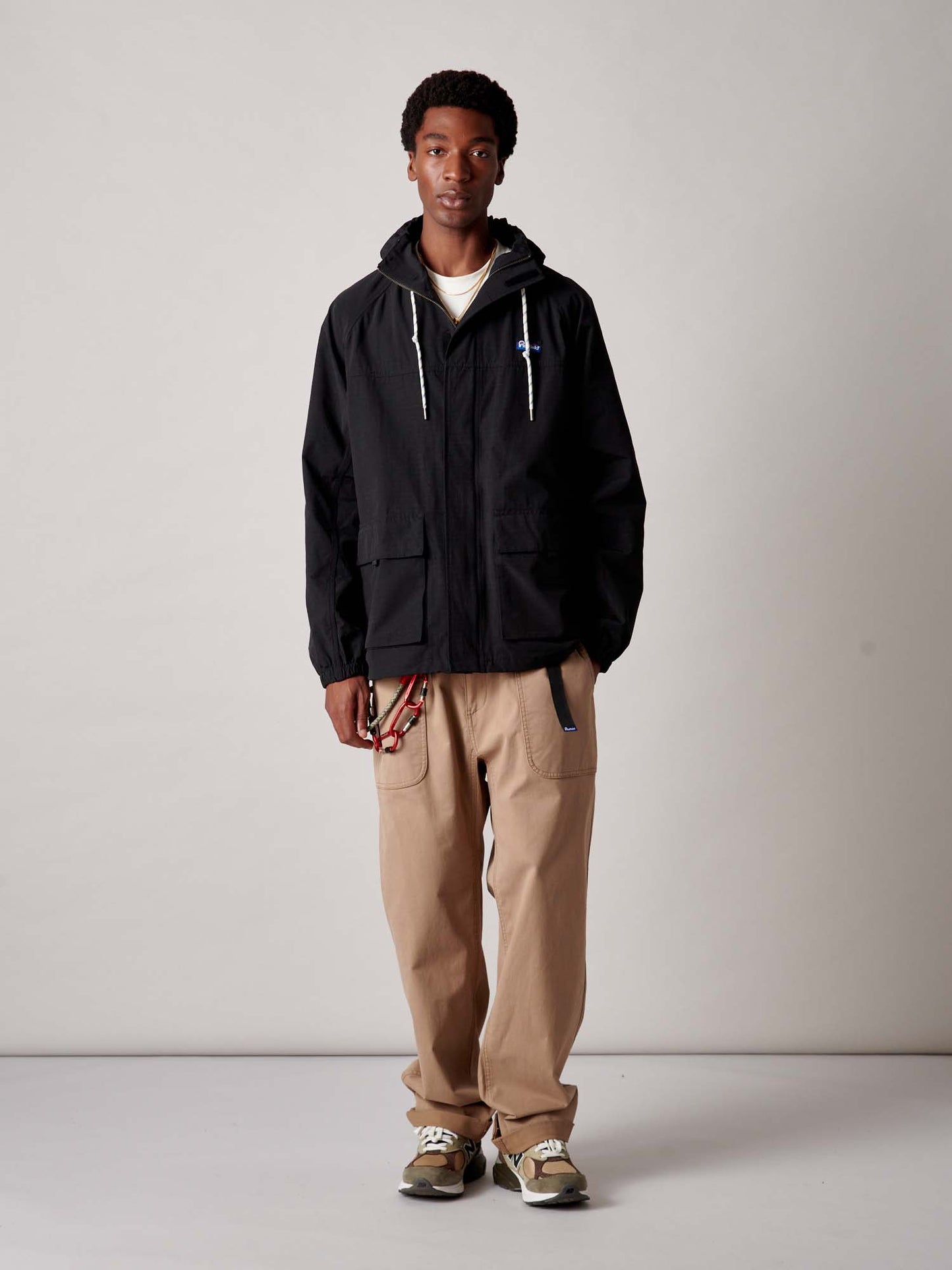 Meadow Showerproof Jacket in Black