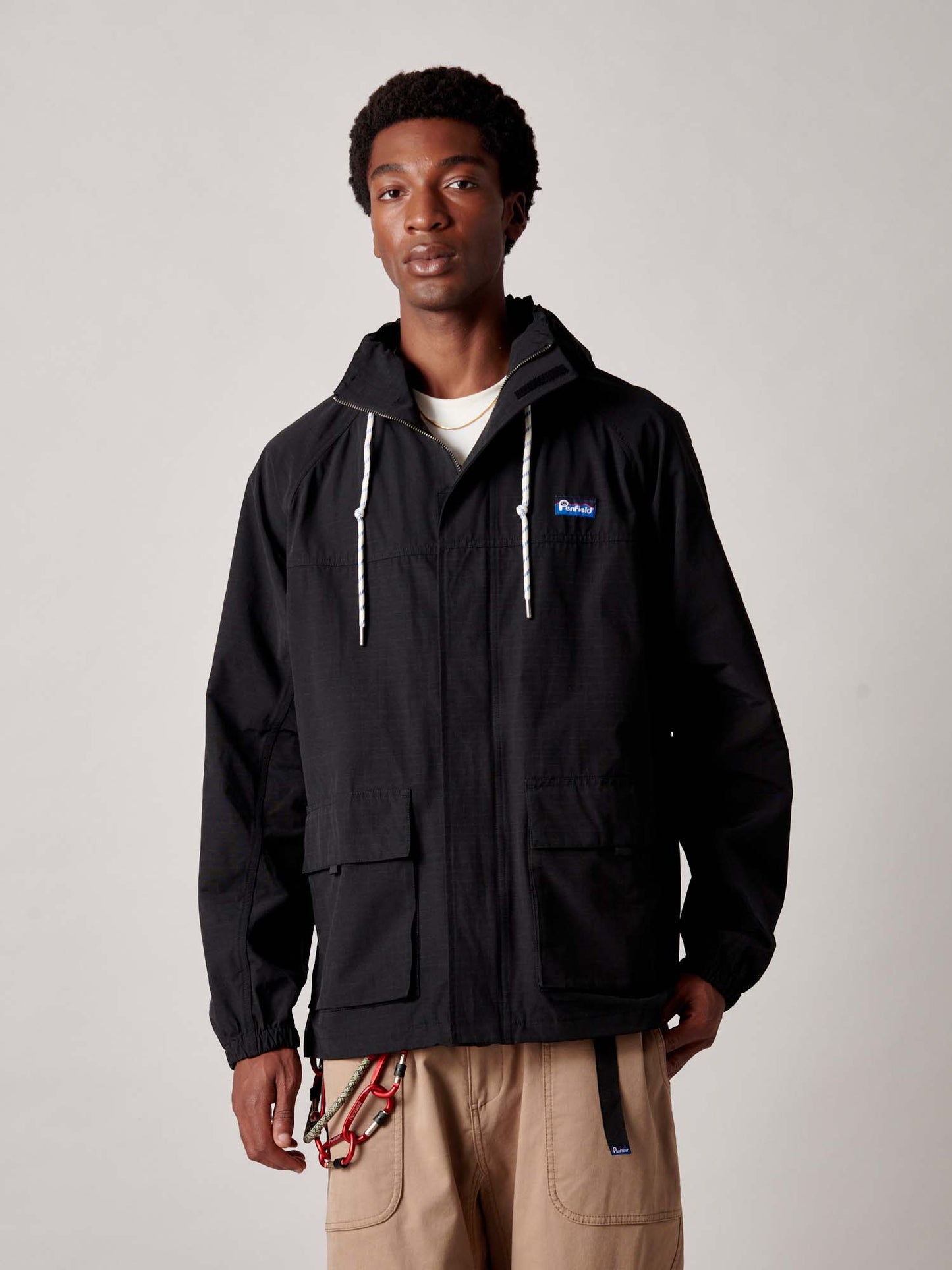Meadow Showerproof Jacket in Black