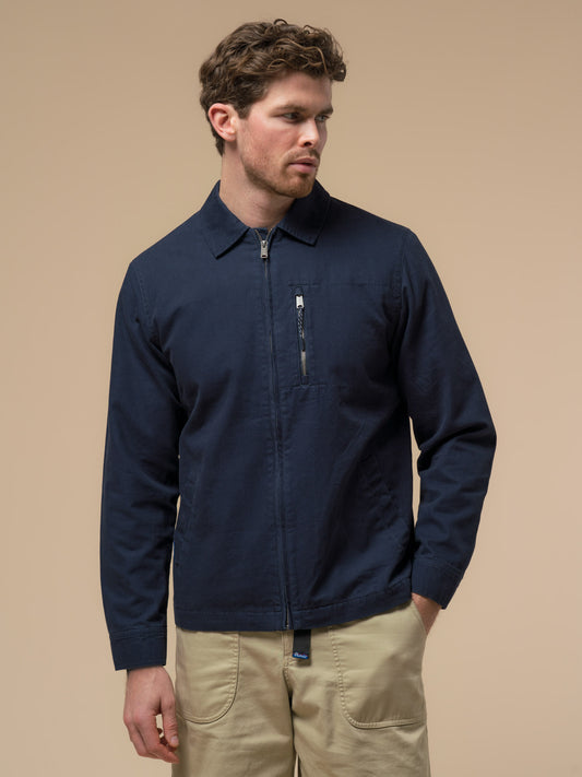 Penfield Mens Harwich Jacket in Navy Blue