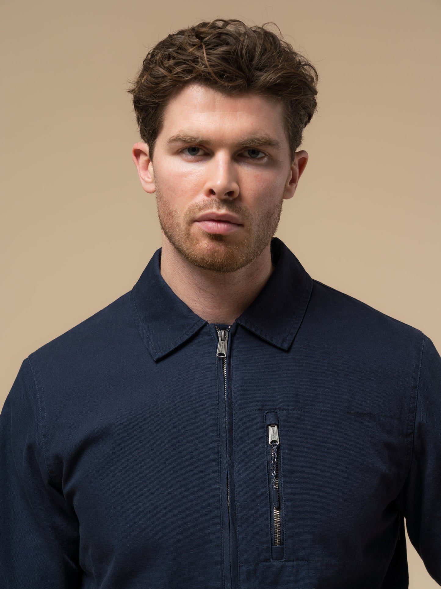 Penfield Mens Harwich Jacket in Navy Blue