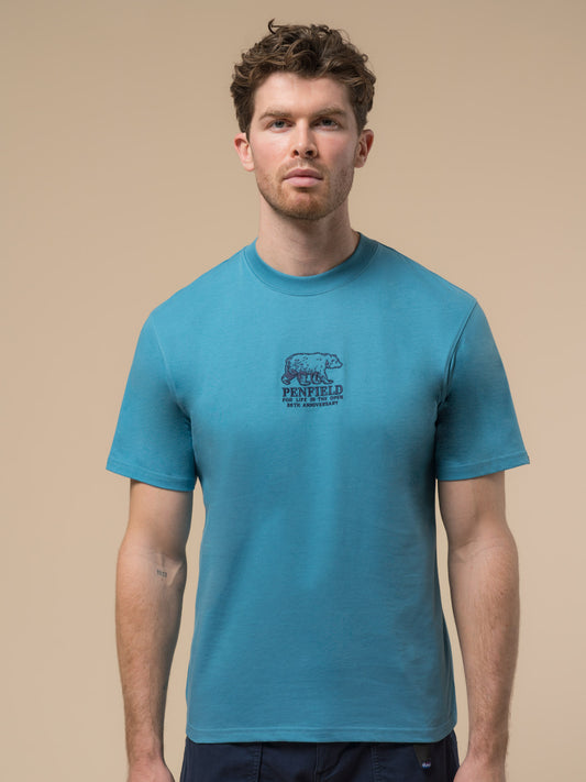 Penfield Mens 50th Anniversary Embroidered T-Shirt Niagara