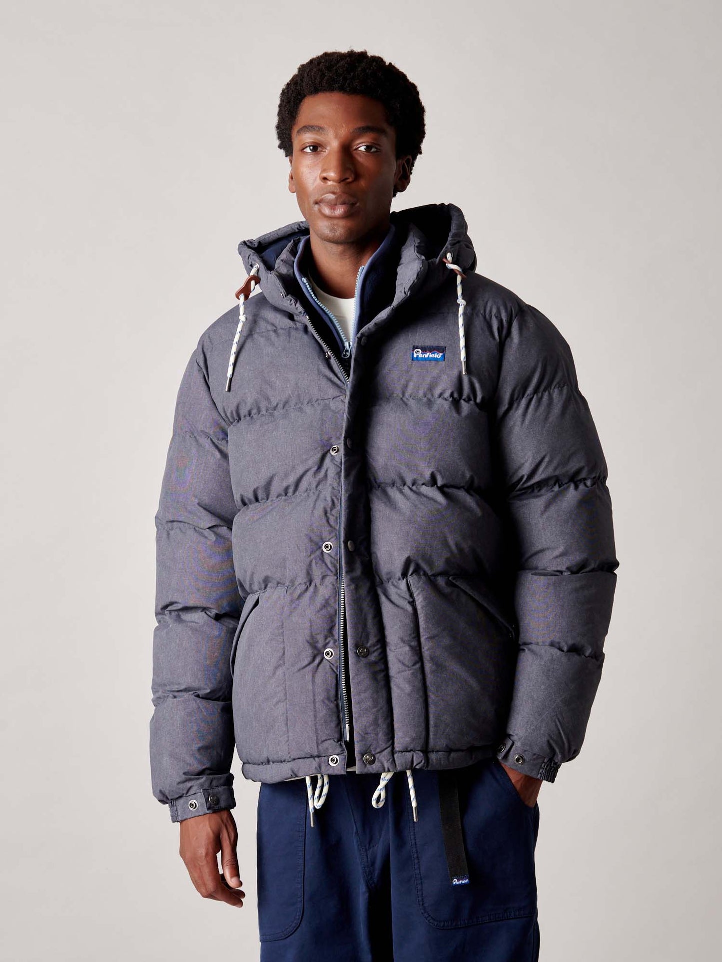 50th Anniversary Washed Bowerbridge Jacket in Navy Blue