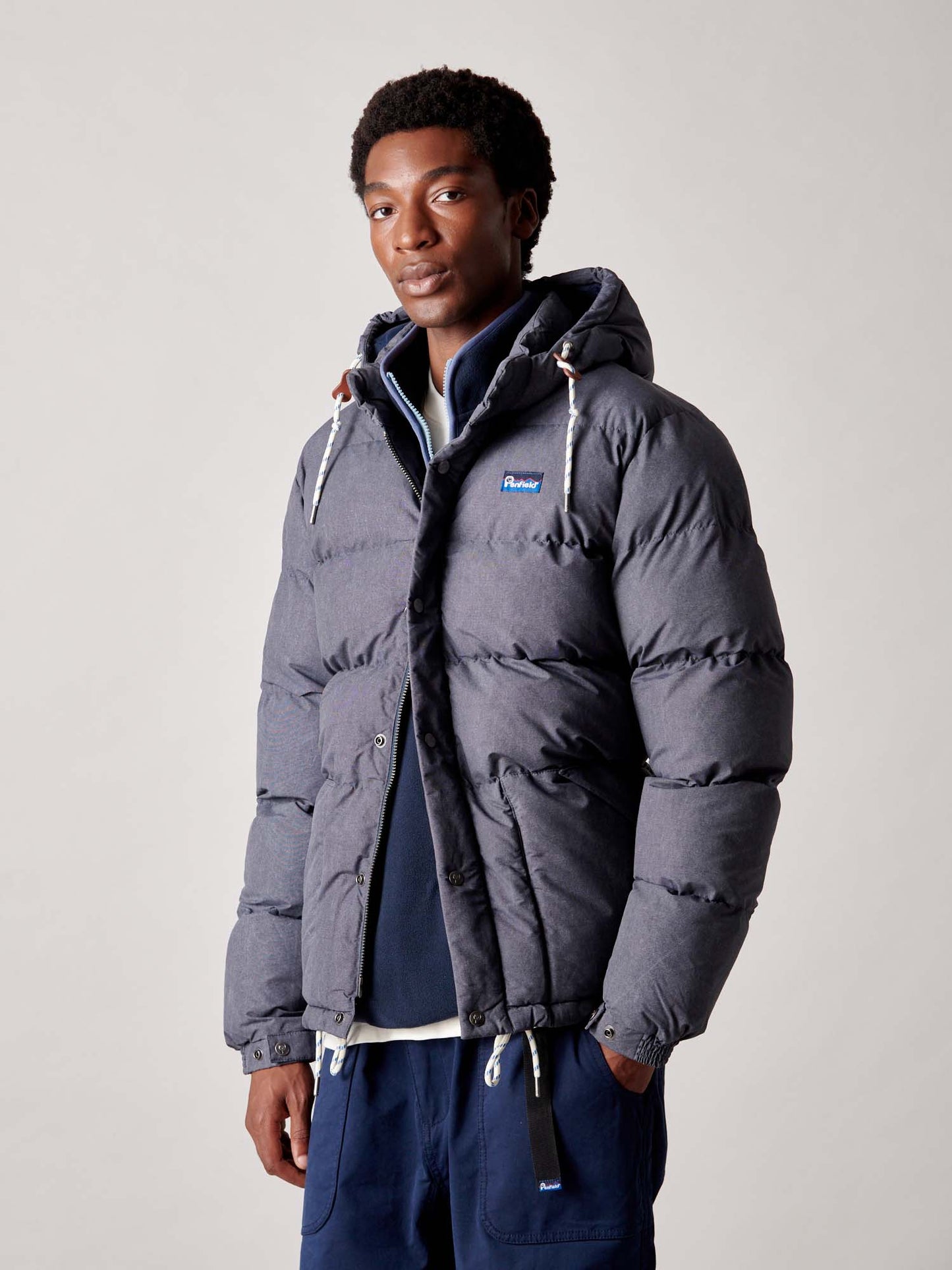 50th Anniversary Washed Bowerbridge Jacket in Navy Blue