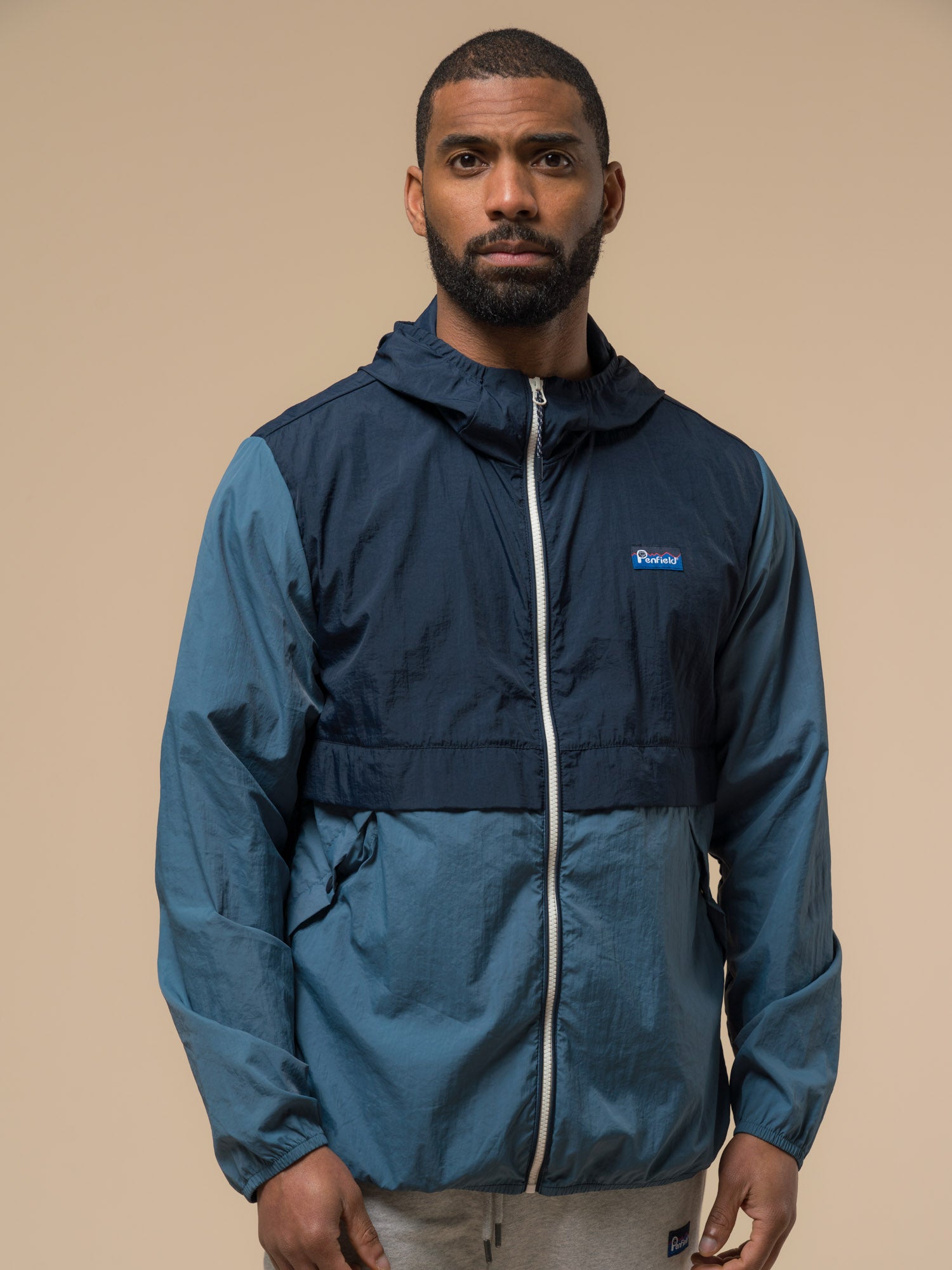 The Penfield Rain Jacket in Navy Blue