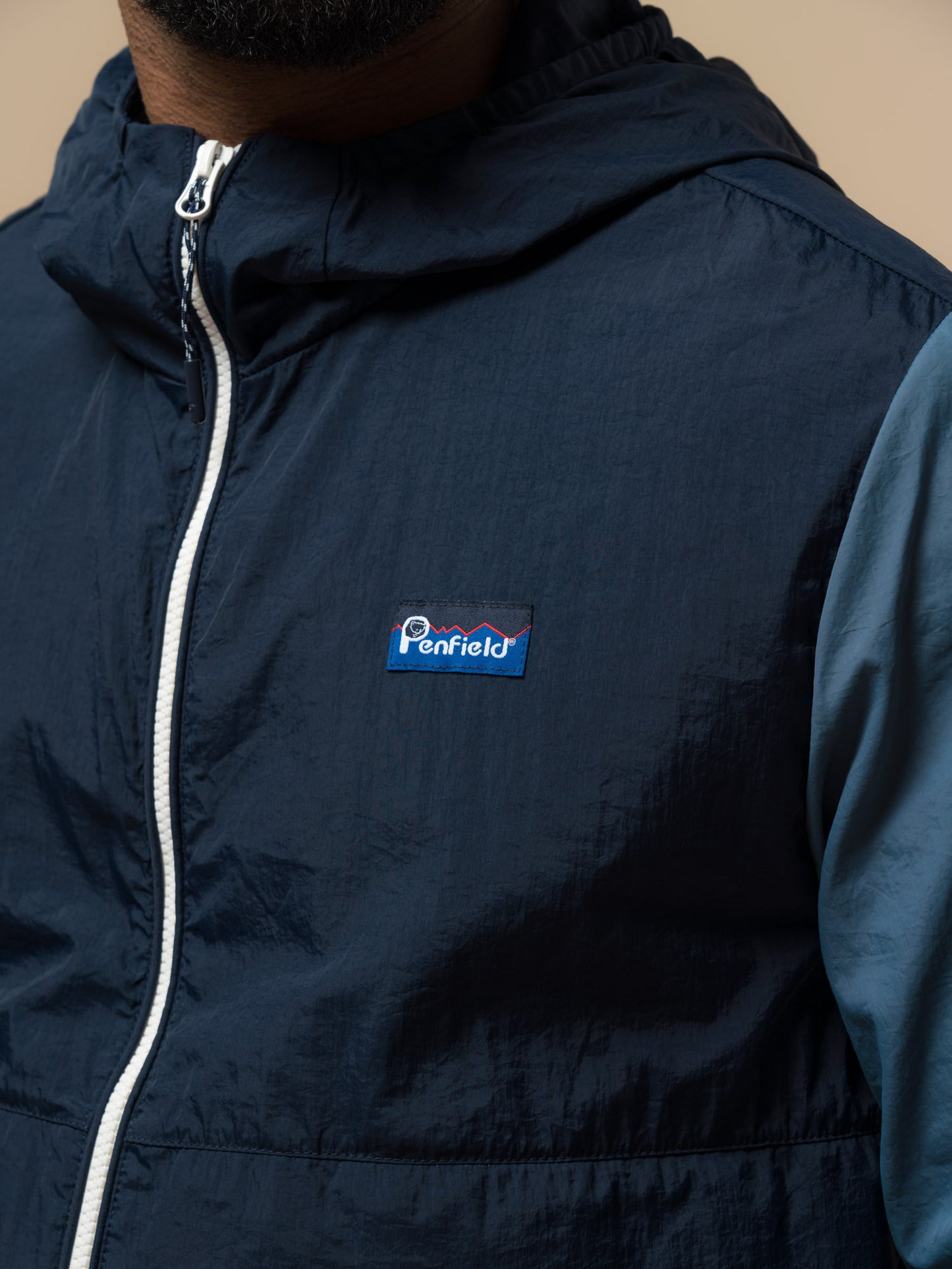 The Penfield Rain Jacket in Navy Blue