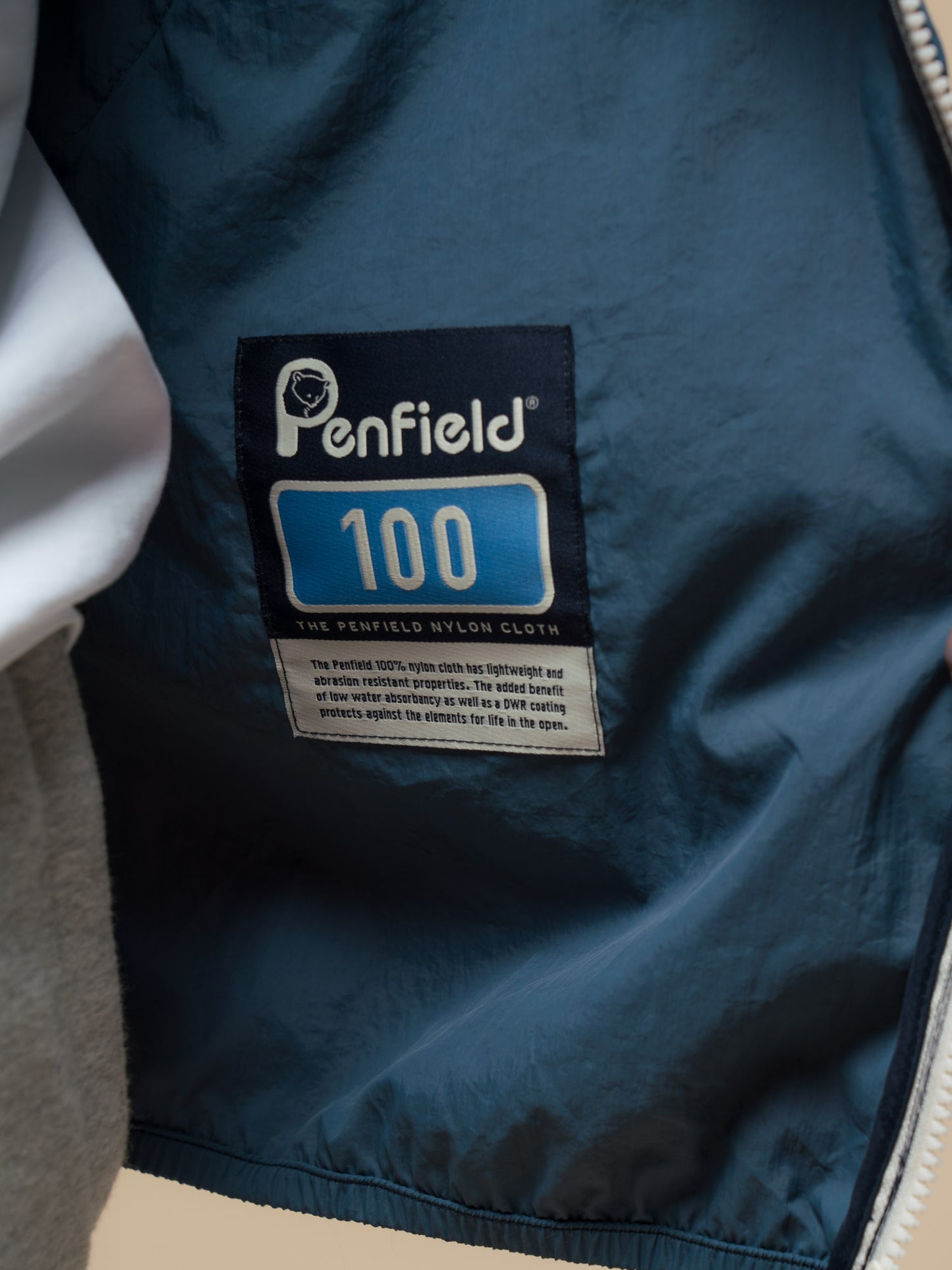The Penfield Rain Jacket in Navy Blue