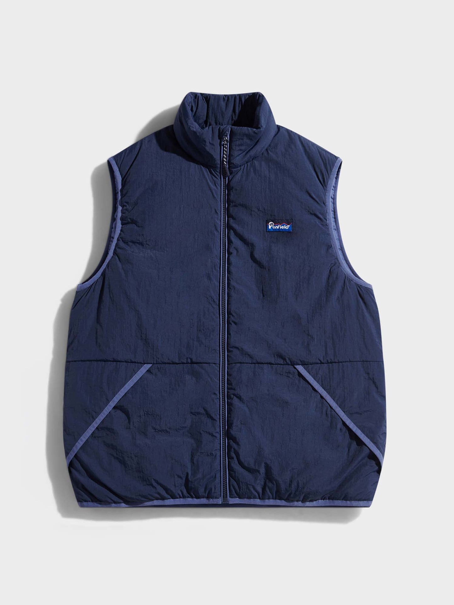 Assabet Flat Vest in Navy Blue