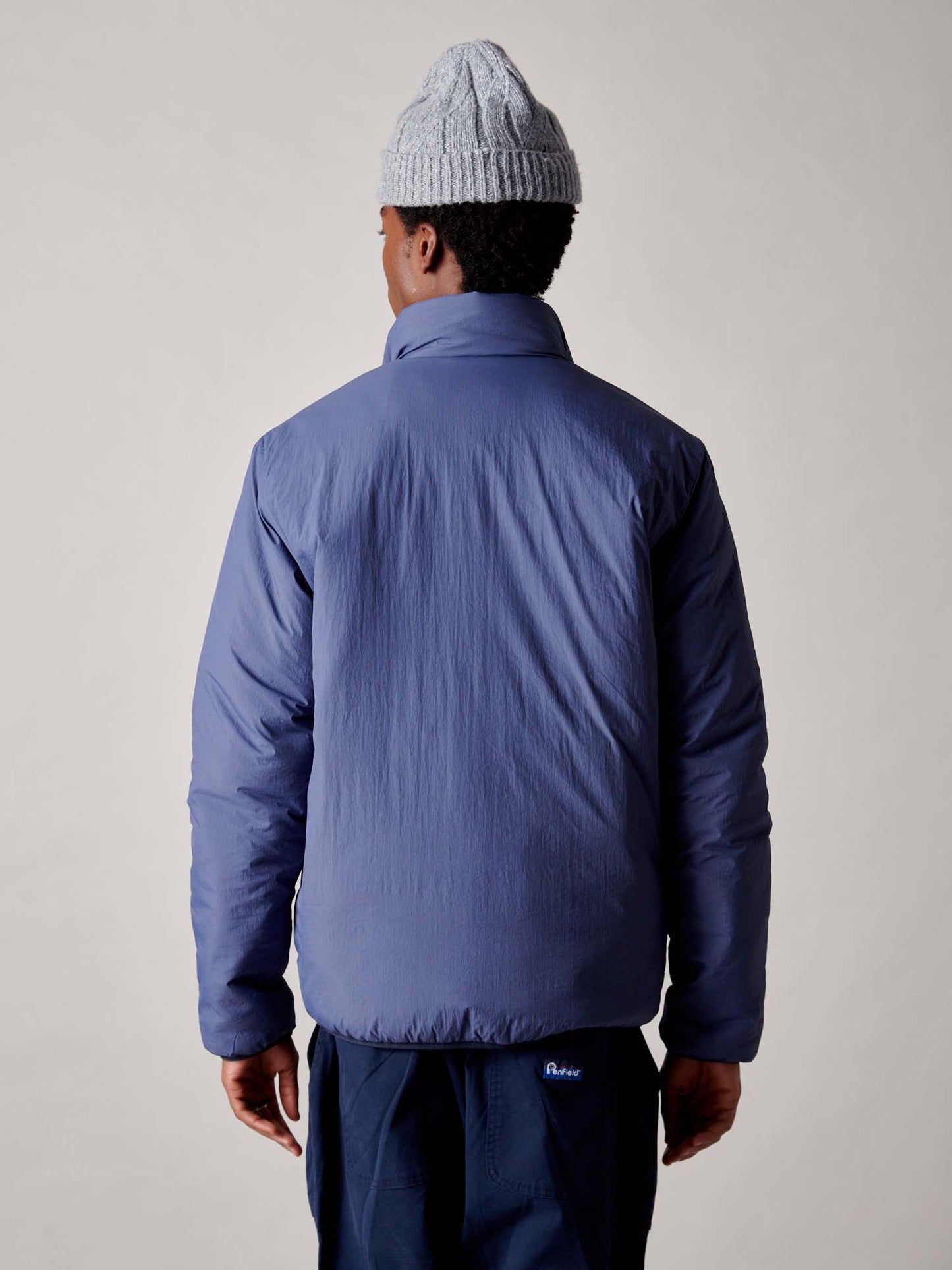 Assabet Flat Jacket in Blue Indigo
