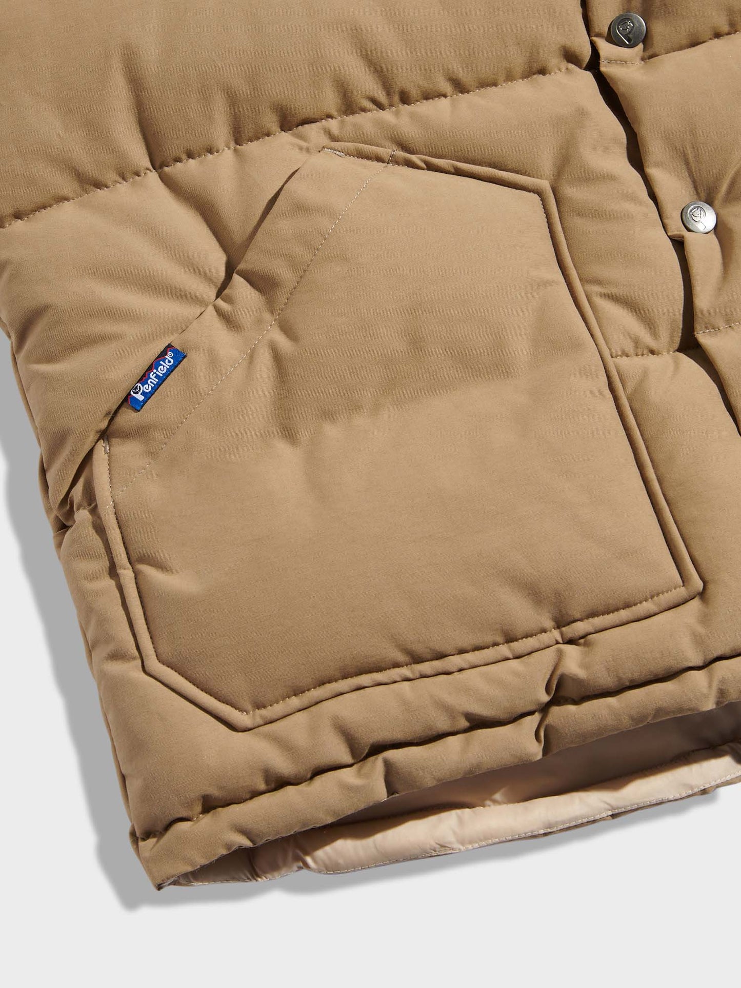 Rockwool Vest in Lead Gray