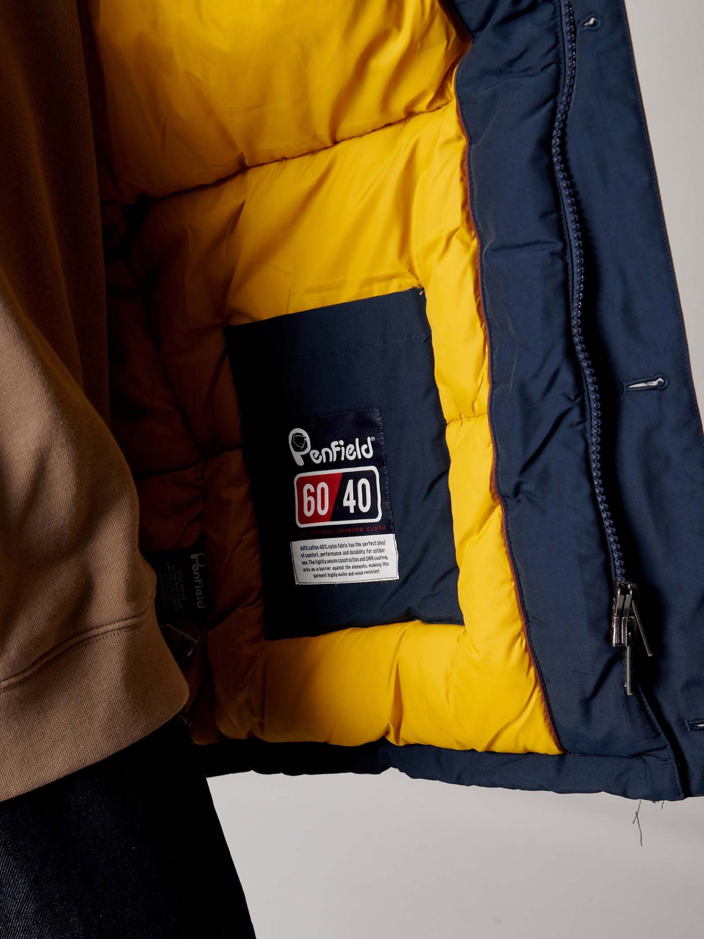 Mountain Parka in Navy Blue