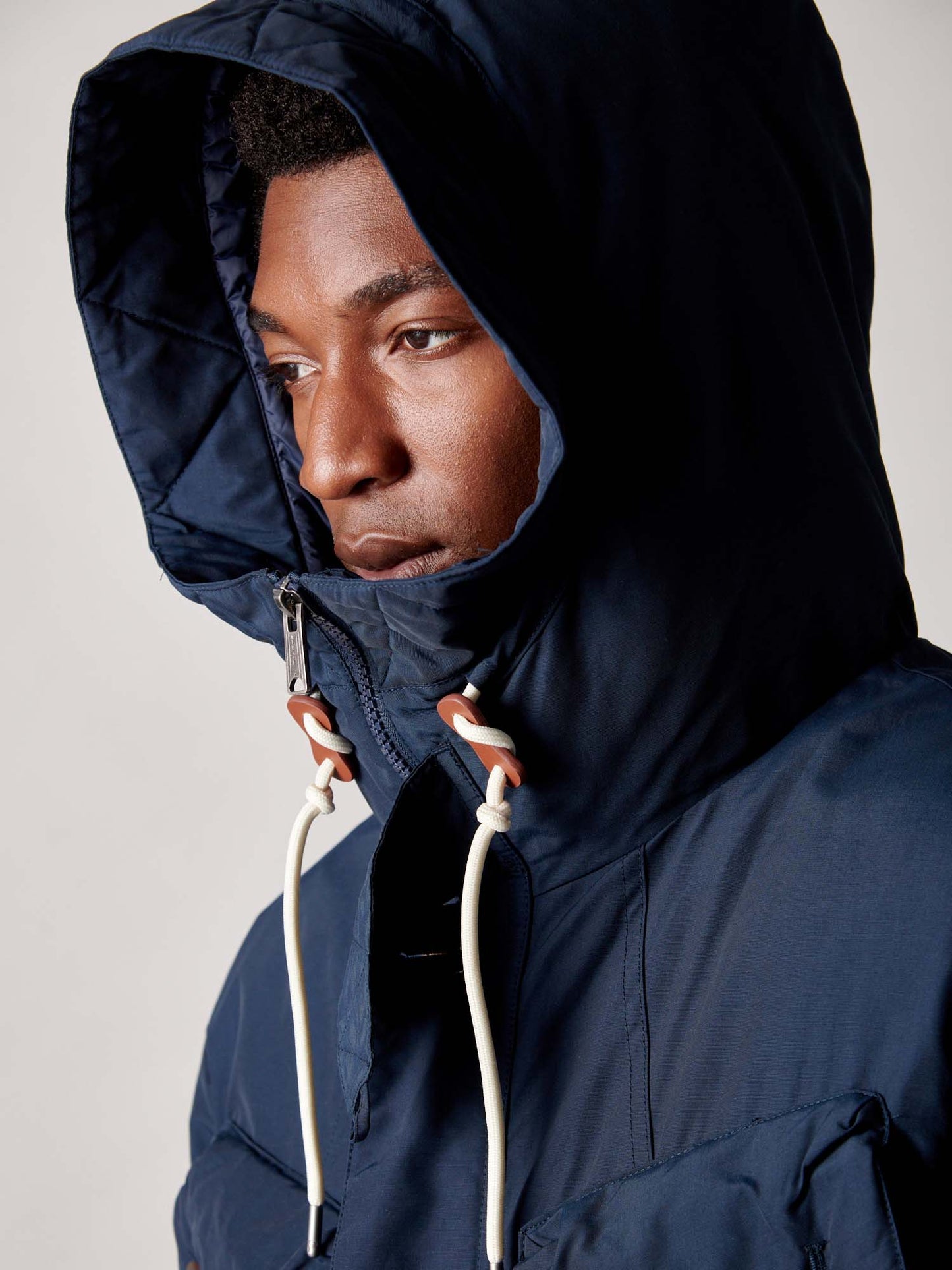Mountain Parka in Navy Blue