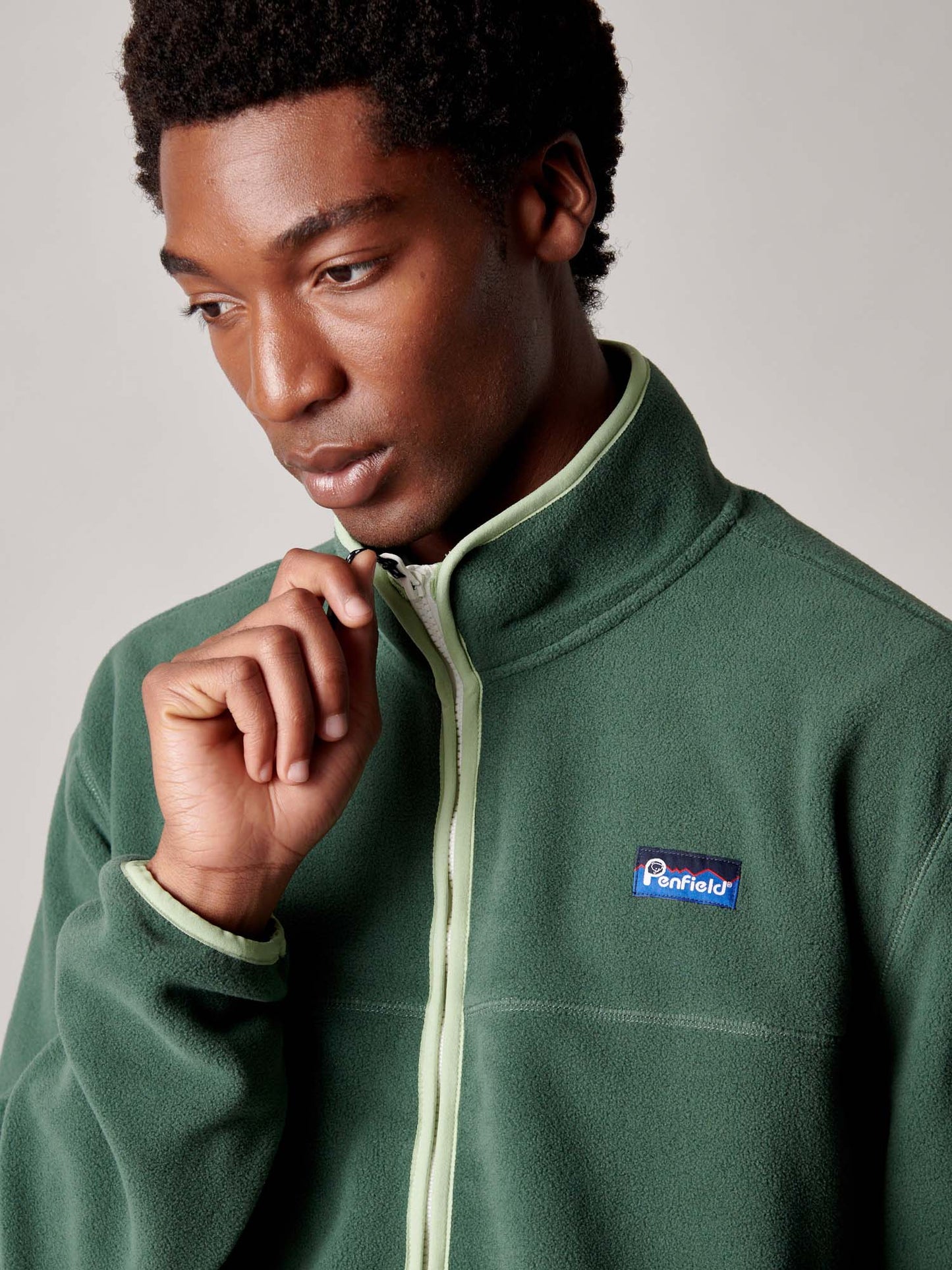 Graylock Fleece Jacket in Cilantro