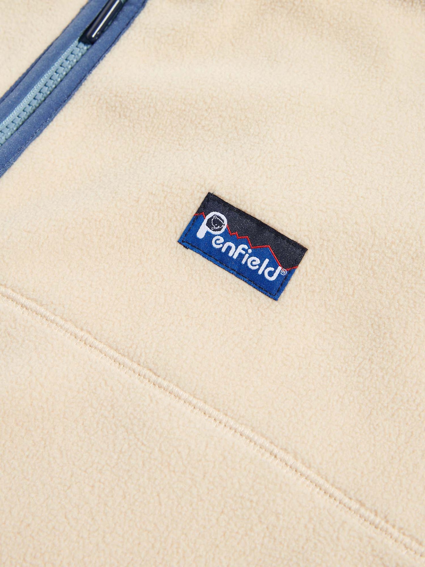 Graylock Fleece Vest in Brown Rice