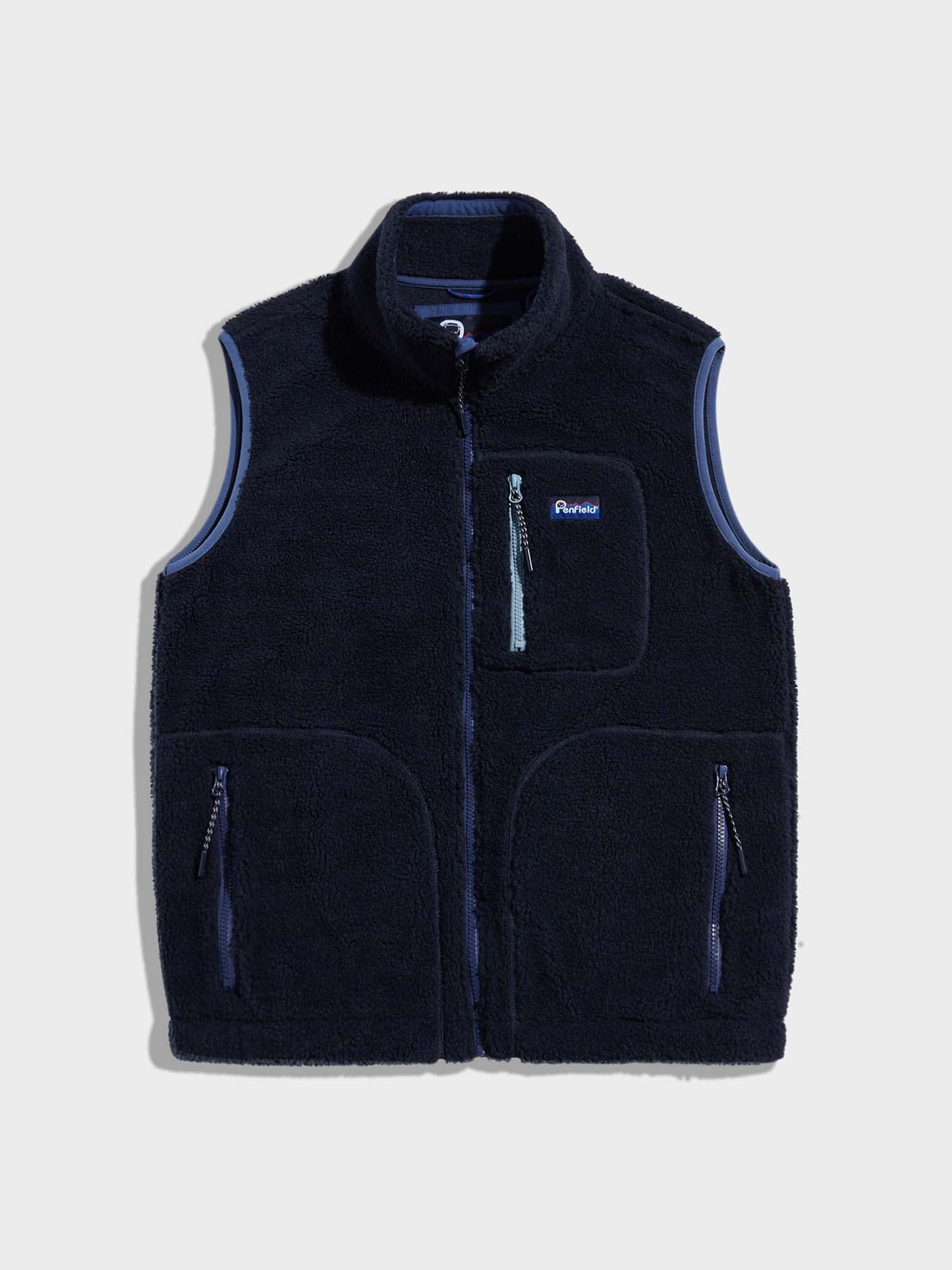 Trailblaze Fleece Vest in Navy Blue