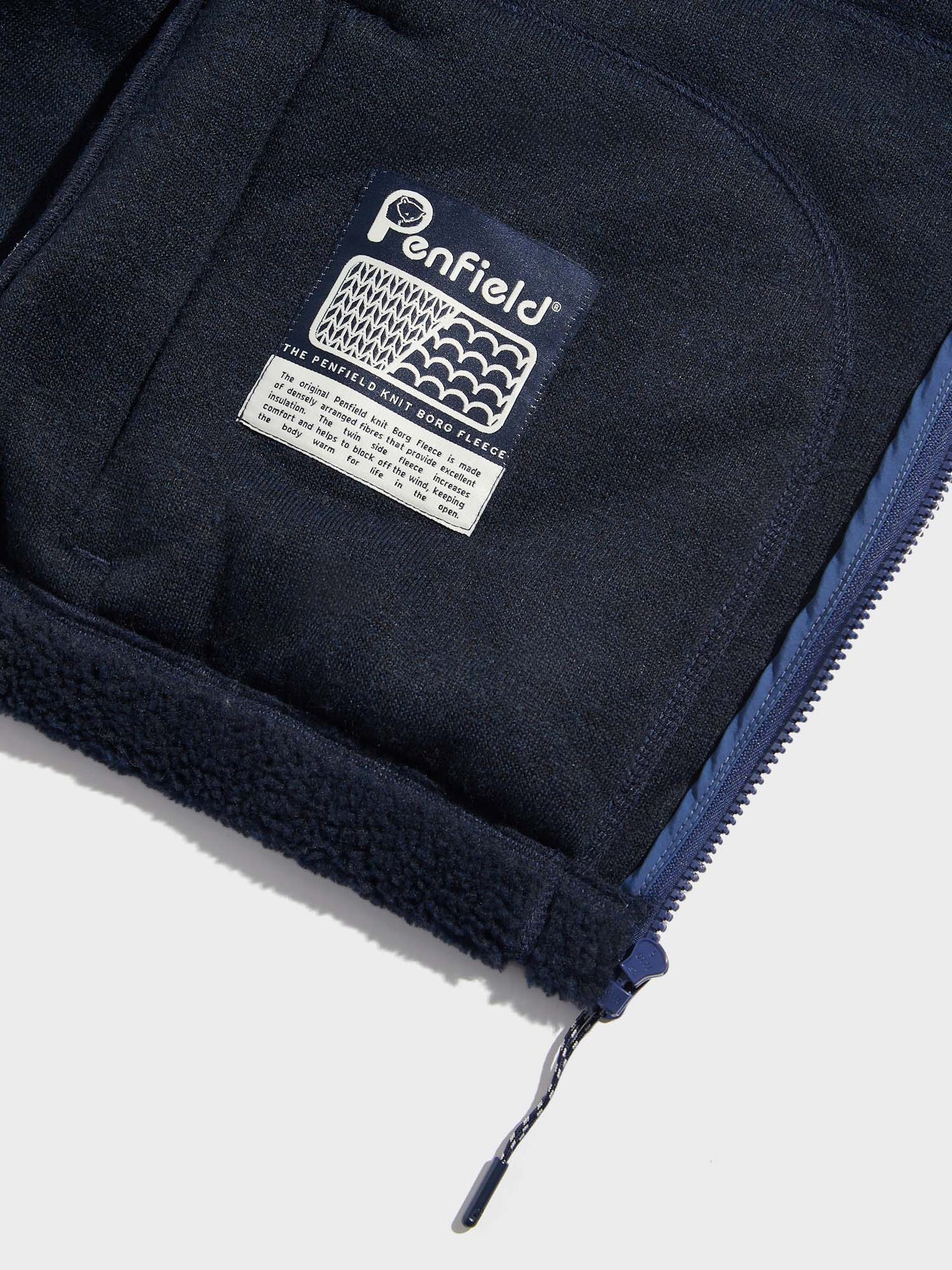 Trailblaze Fleece Vest in Navy Blue
