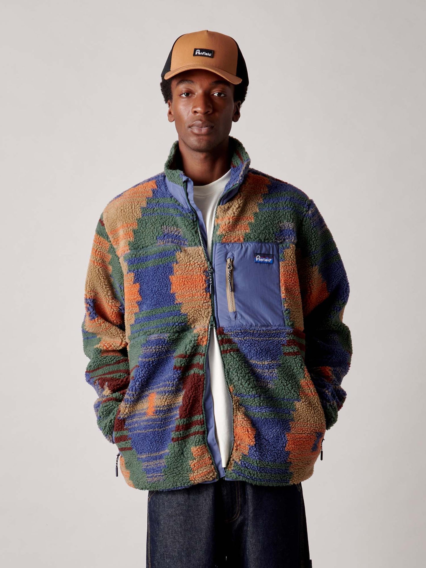 Forefounders Mattawa Fleece Jacket in Lead Gray