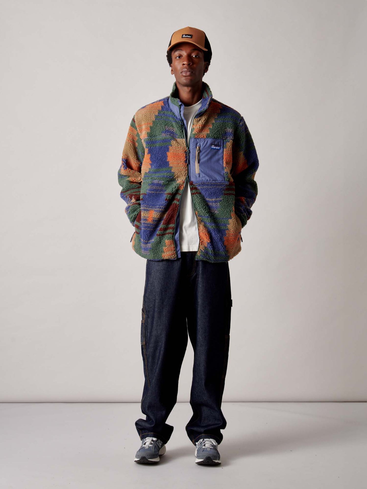 Forefounders Mattawa Fleece Jacket in Lead Gray