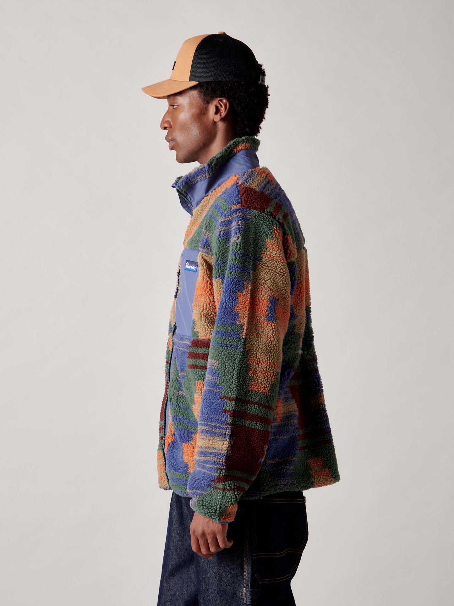 Forefounders Mattawa Fleece Jacket in Lead Gray