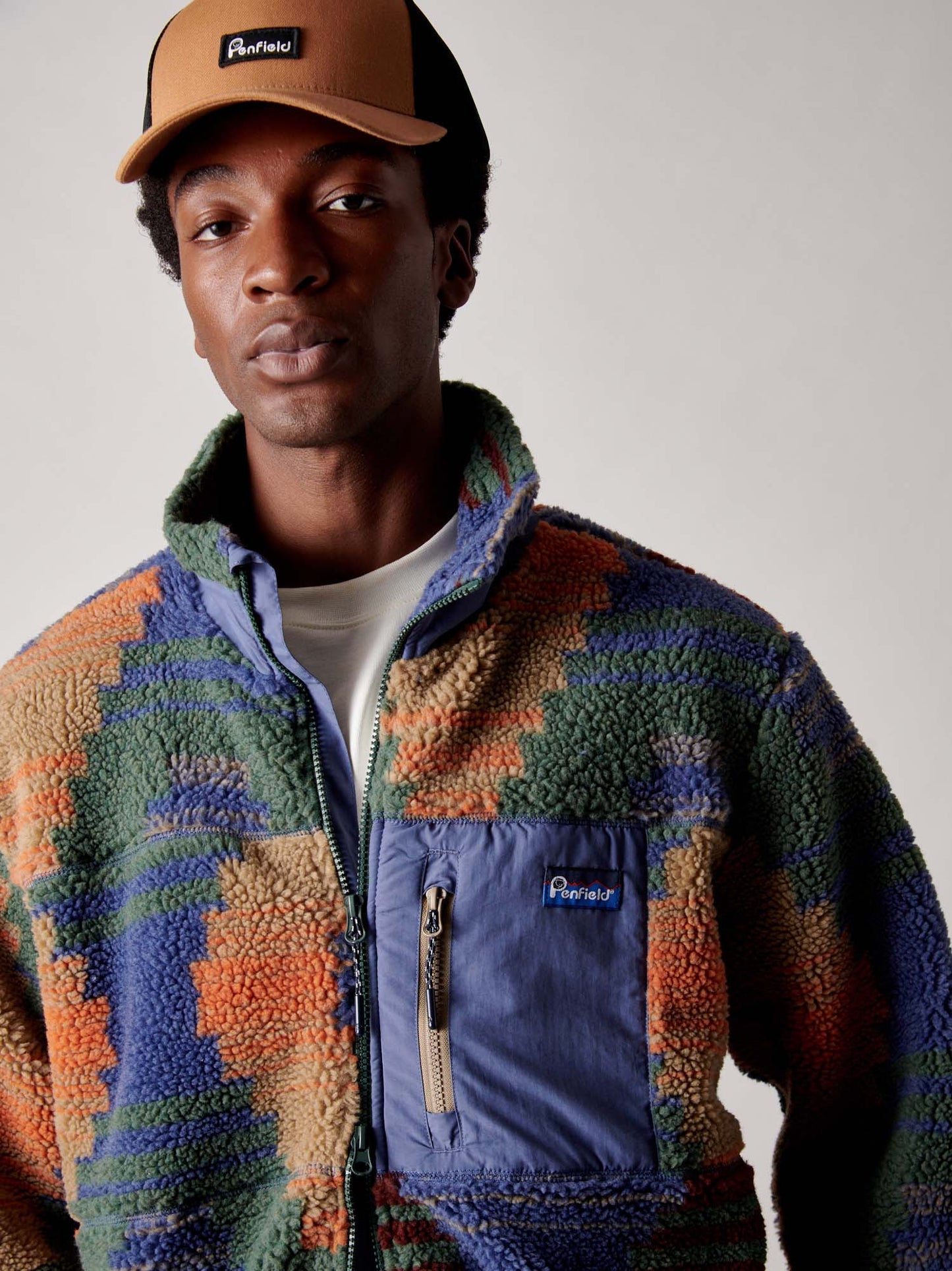 Forefounders Mattawa Fleece Jacket in Lead Gray