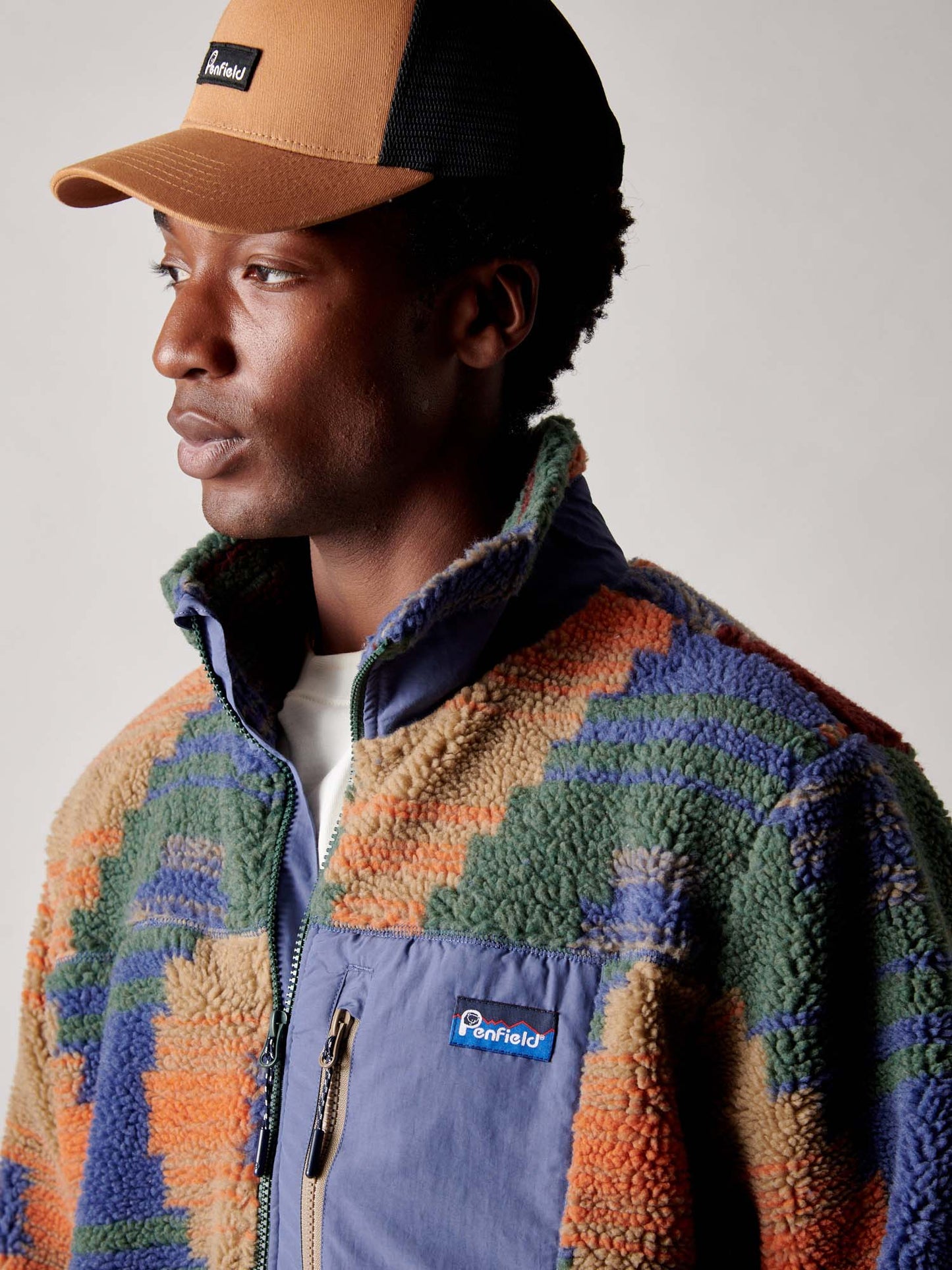 Forefounders Mattawa Fleece Jacket in Lead Gray