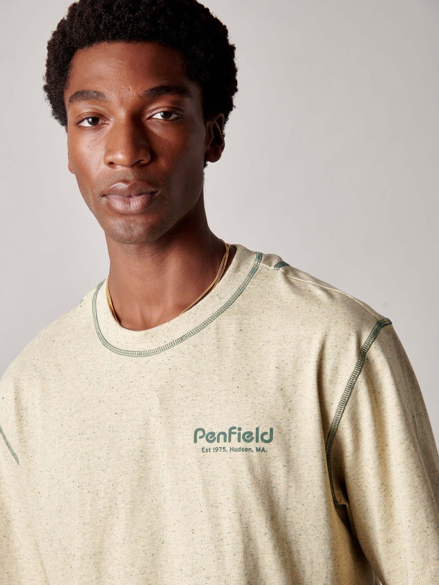 Trailwear T-Shirt in Brown Rice