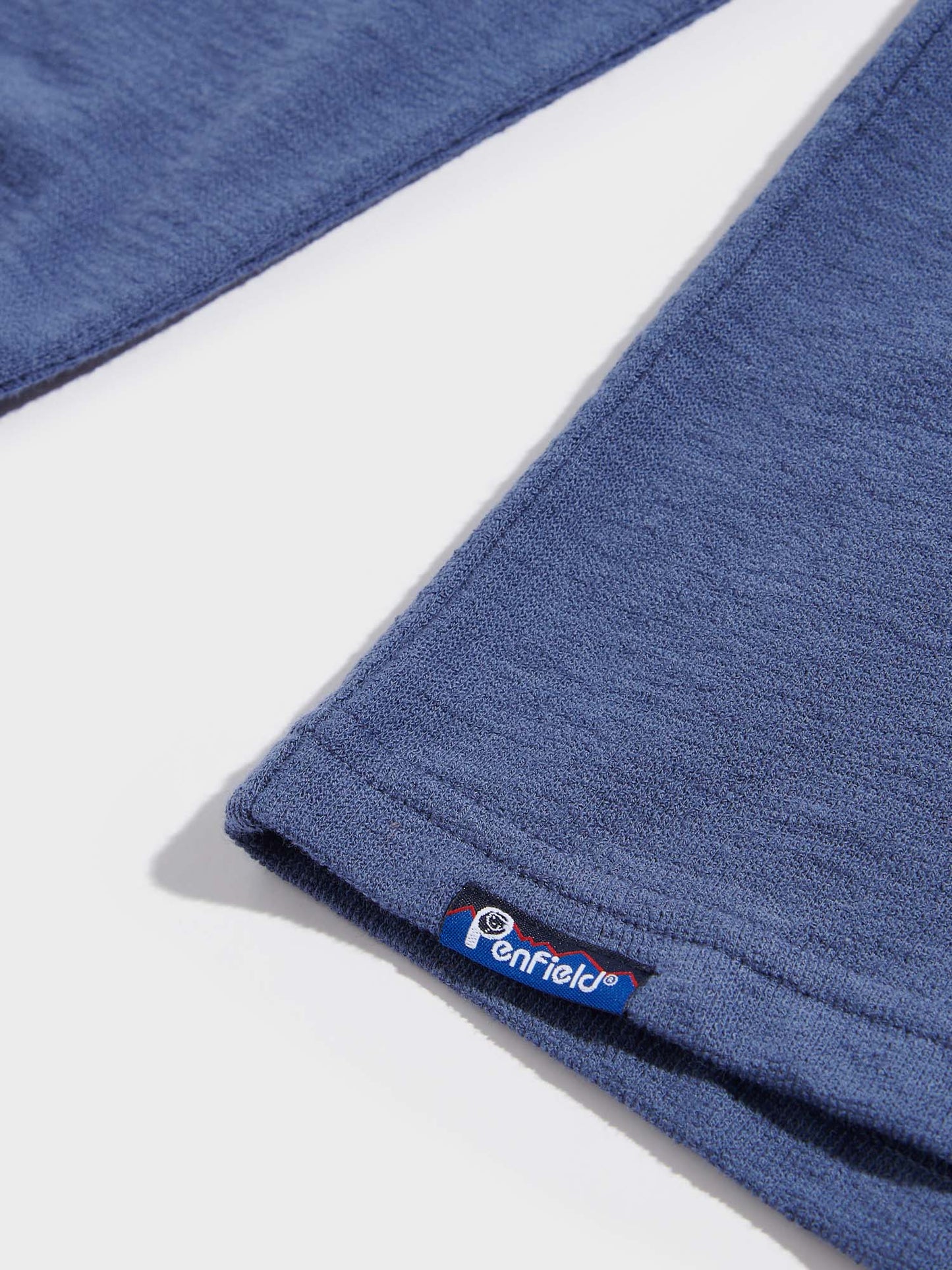 Winter Mountain Long Sleeve T-Shirt in Blue Indigo