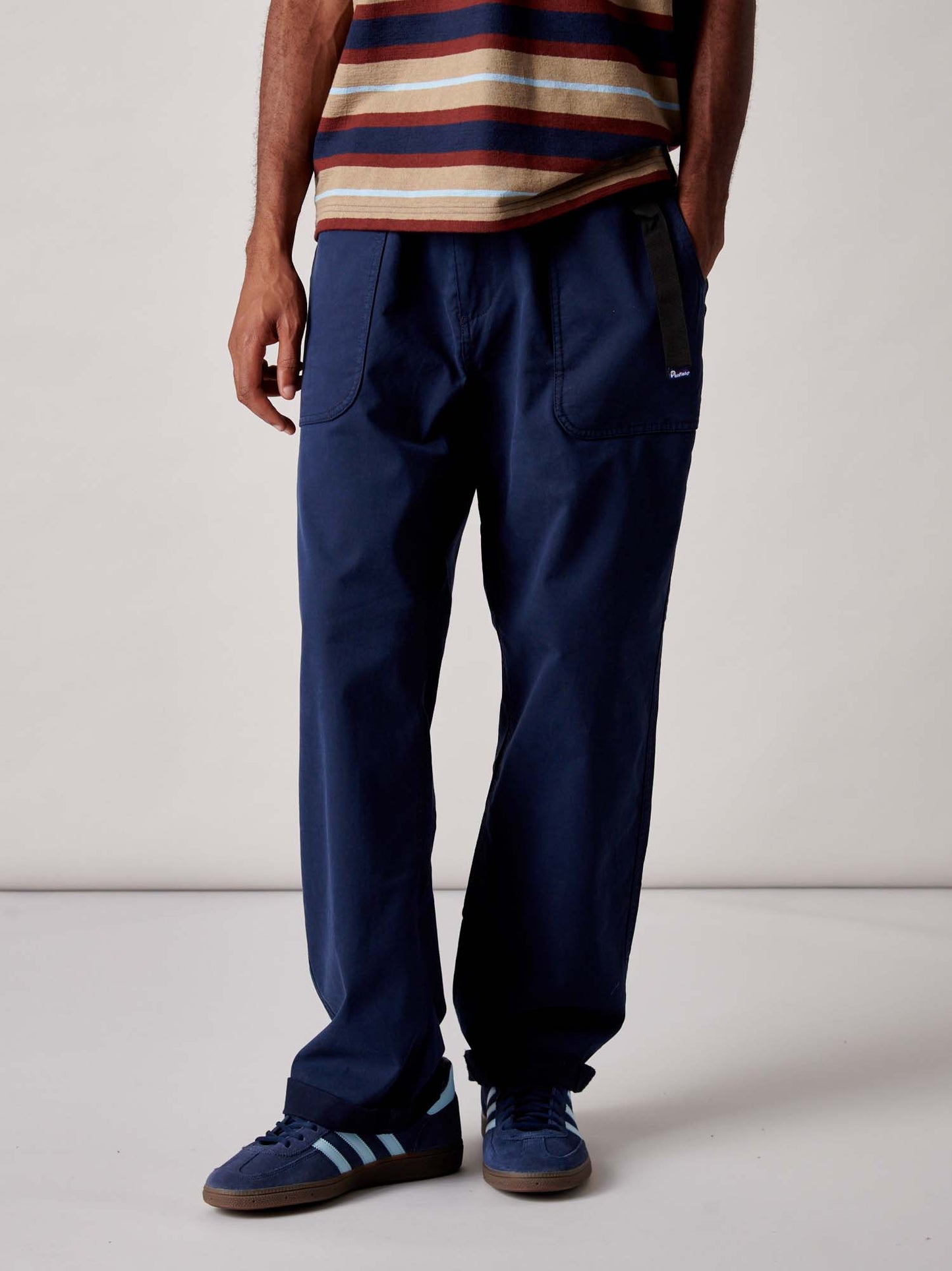 Felton Trouser in Navy Blue