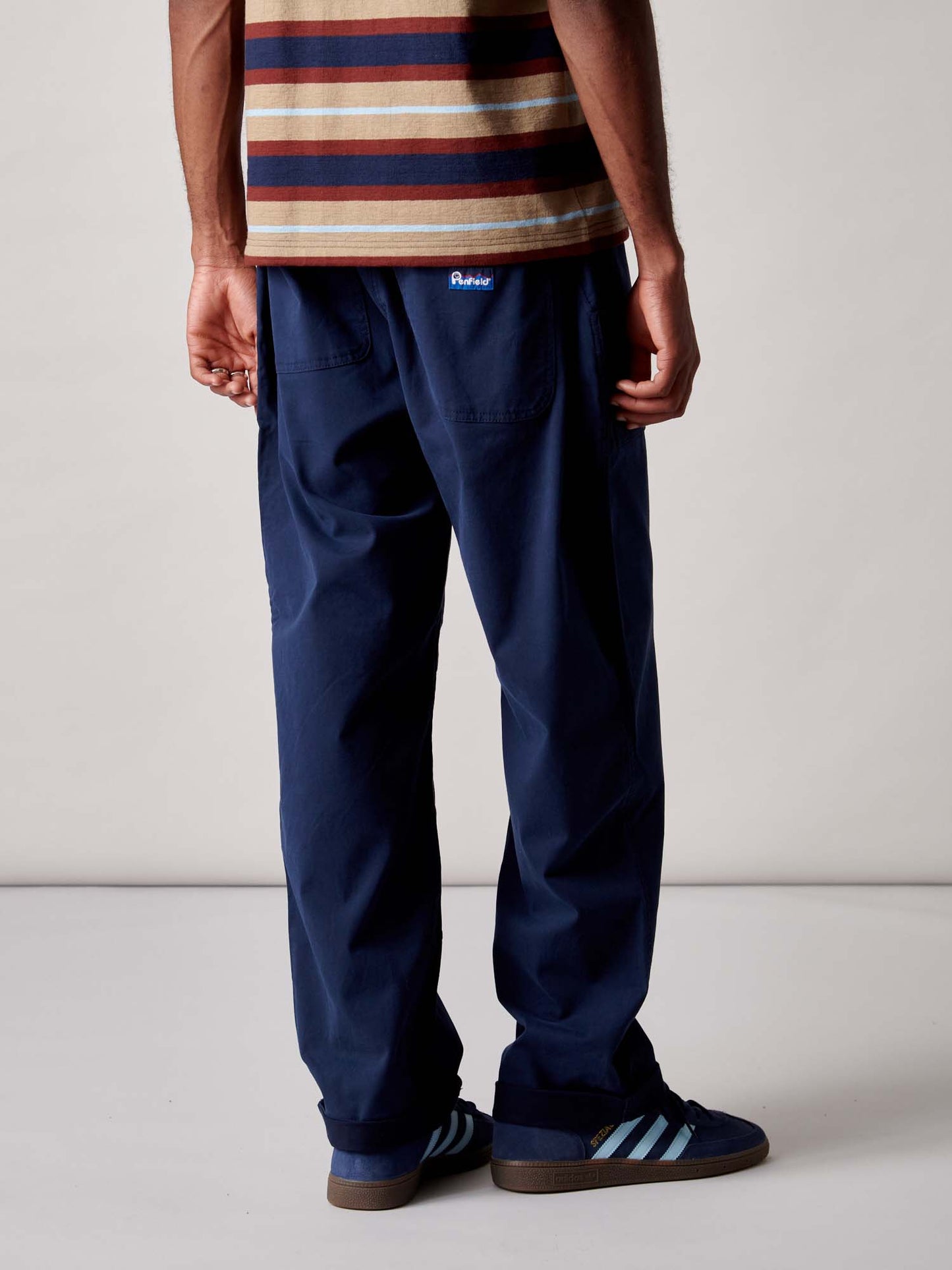 Felton Trouser in Navy Blue