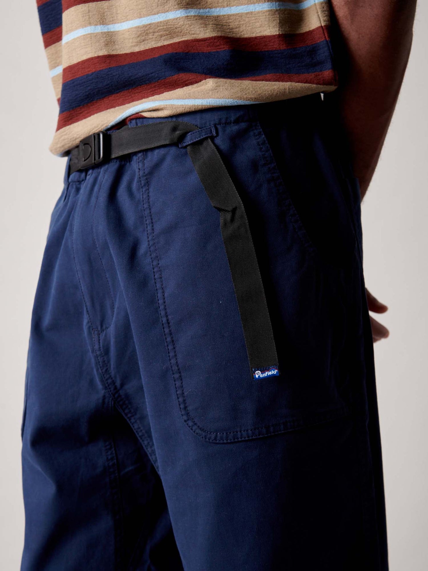 Felton Trouser in Navy Blue