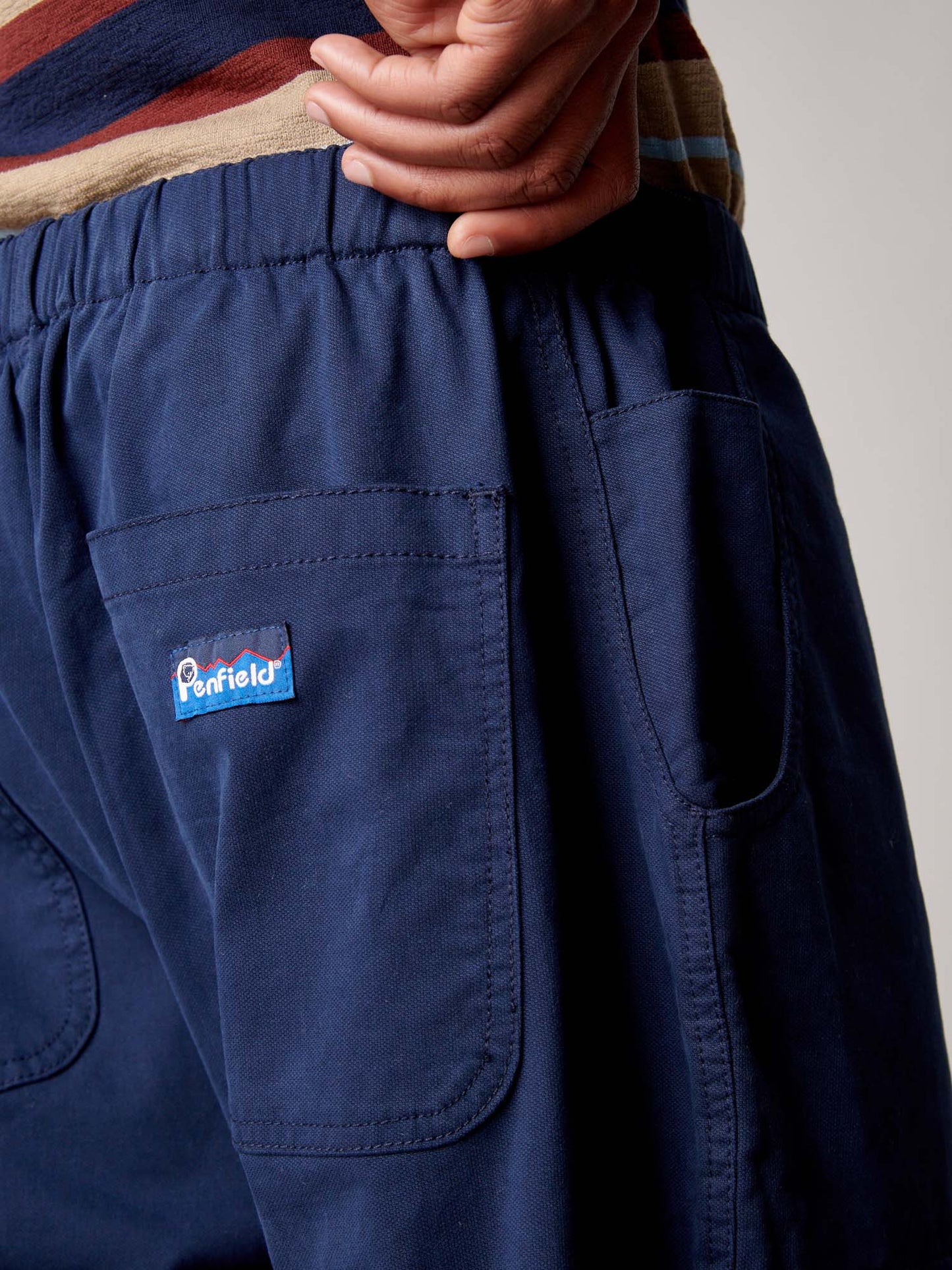 Felton Trouser in Navy Blue