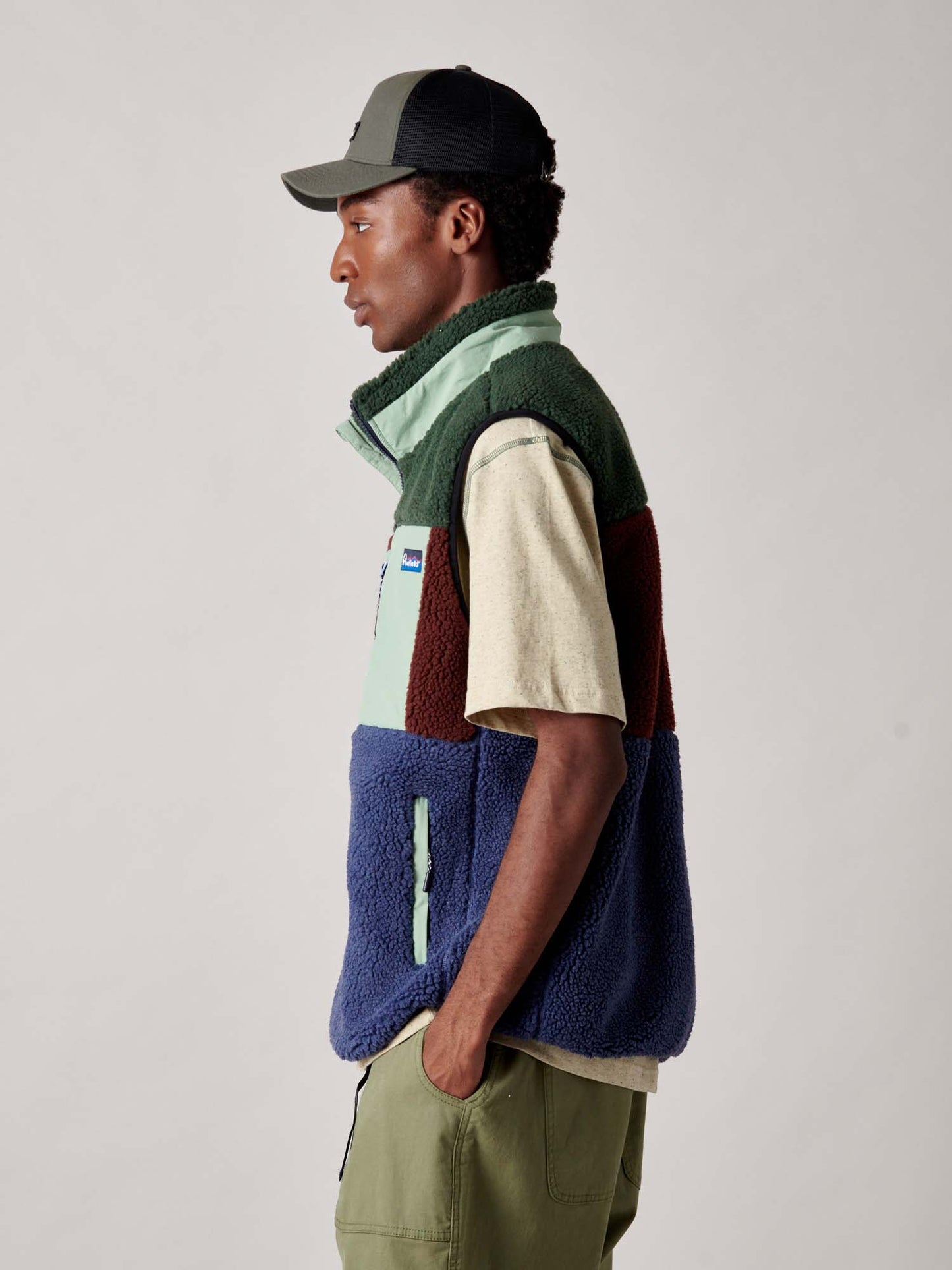 Mattawa Vest in Blue Indigo