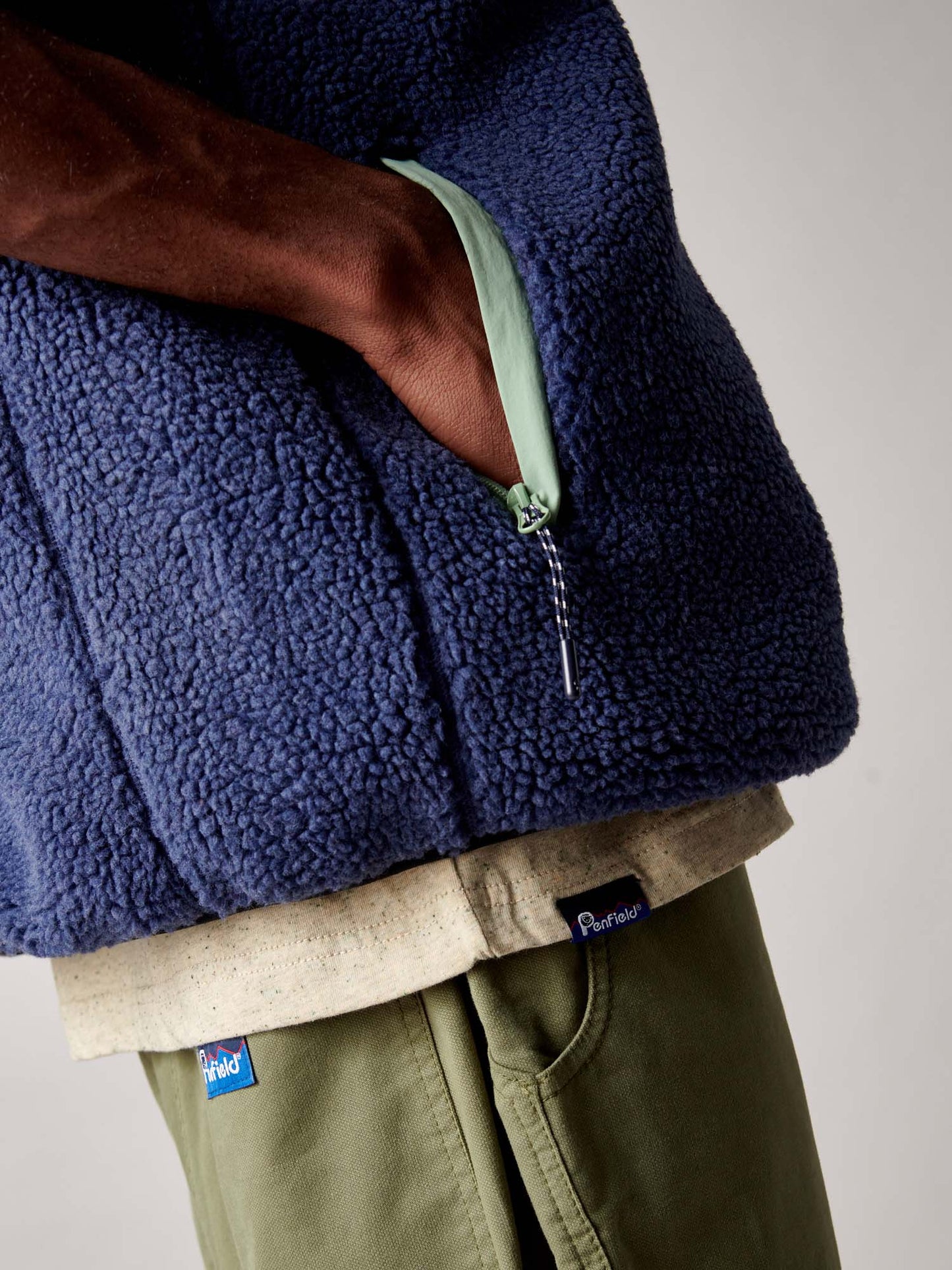 Mattawa Vest in Blue Indigo