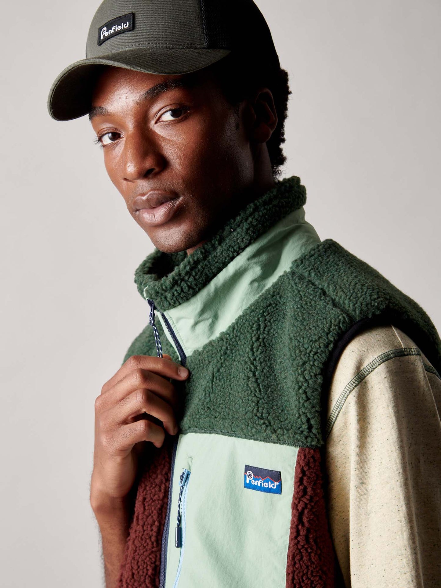 Mattawa Vest in Blue Indigo